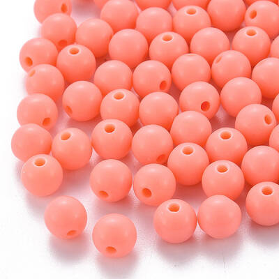 Opaque Acrylic Beads
