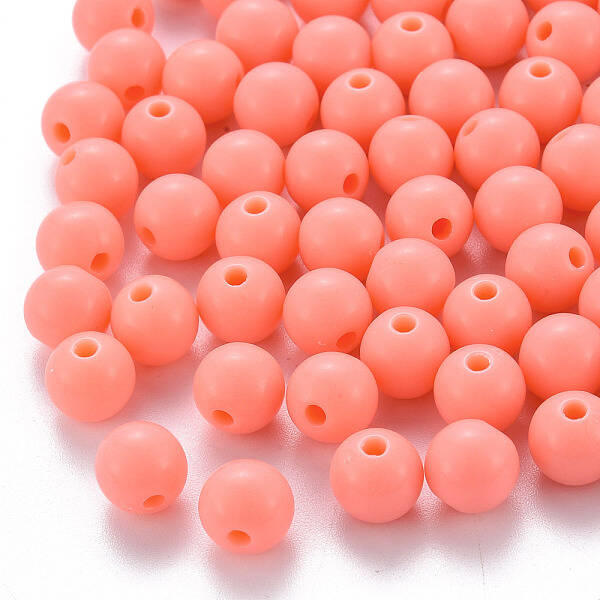 Opaque Acrylic Beads