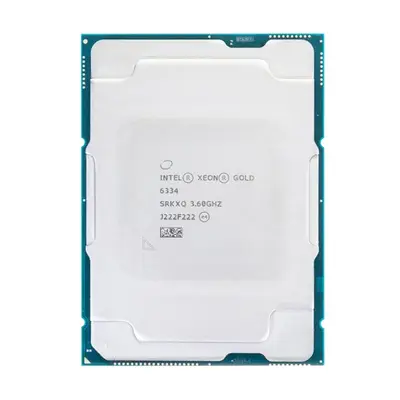 P44440-001 HP 3.60GHz Socket LGA 4189 18 MB L3 Cache Intel Xeon Gold 6334 8-Core Processor