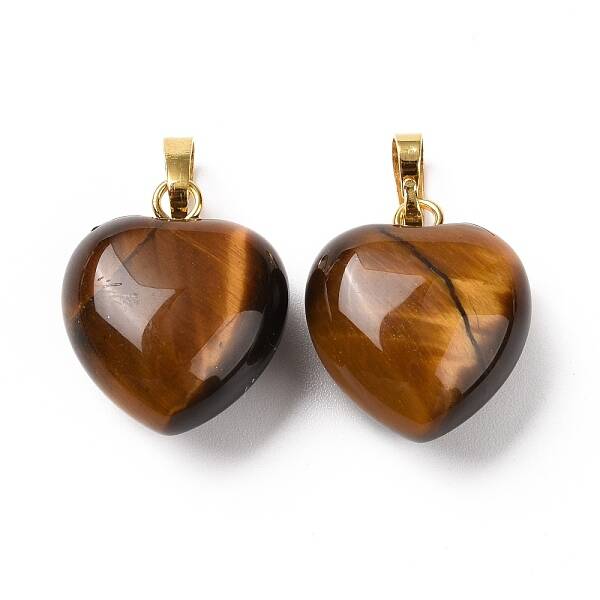 Natural Tiger Eye Pendants