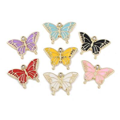 UV Plating Alloy Enamel Pendants