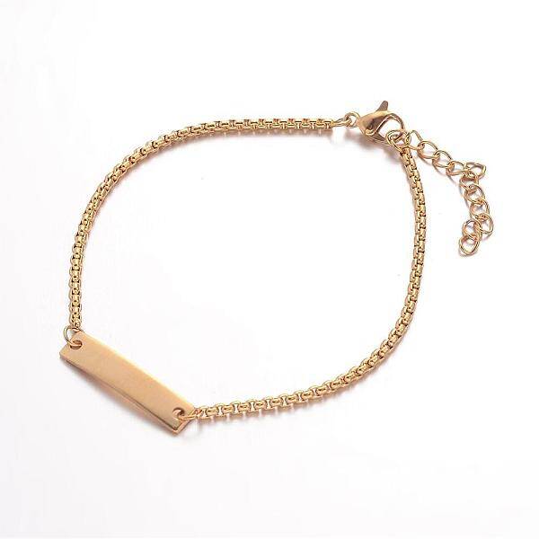 304 Stainless Steel ID Bracelets