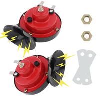 2pcs 300dB Train Horn for Truck, 12V Waterproof Double Horn, Air Electric Snail Horn for Car, Truck, Motorcycle, Bike & Boat ...