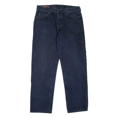 MARLBORO Passadena Mens Jeans Blue Relaxed Skinny W36 L30