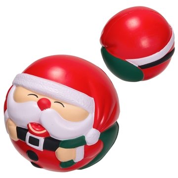100 Custom Santa Claus Ball - Stress Reliever - Polyurethane & ...