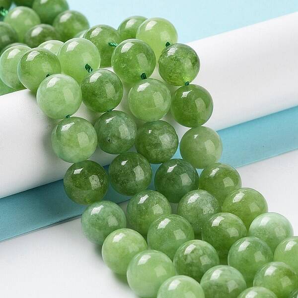 Dyed Natural Malaysia Jade Beads Strands