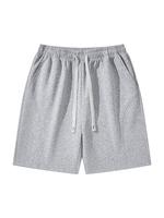 Men's Solid Color Zipper Pocket Shorts, Regular Fit Casual Comfy Breathable Shorts for Summer, Men's Bottoms for Daily Wear