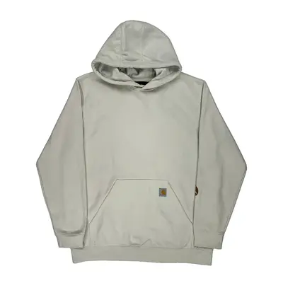 Carhartt Hoodie - XL White Cotton Blend