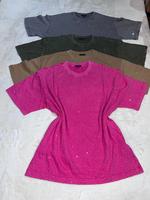Viral Trendy Oversize Cotton T-Shirt - Fashion Top for Women, Comfortable Fit, Available in Various Colors