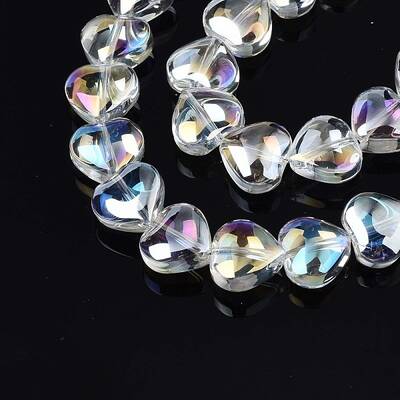 Electroplate Glass Beads Strands