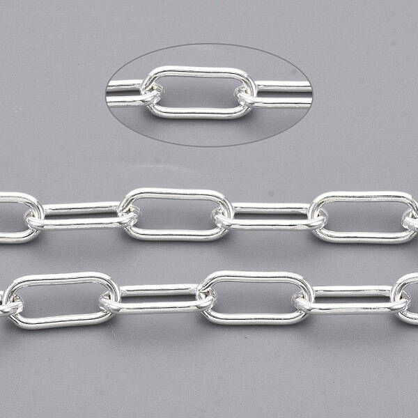 Unwelded Iron Paperclip Chains
