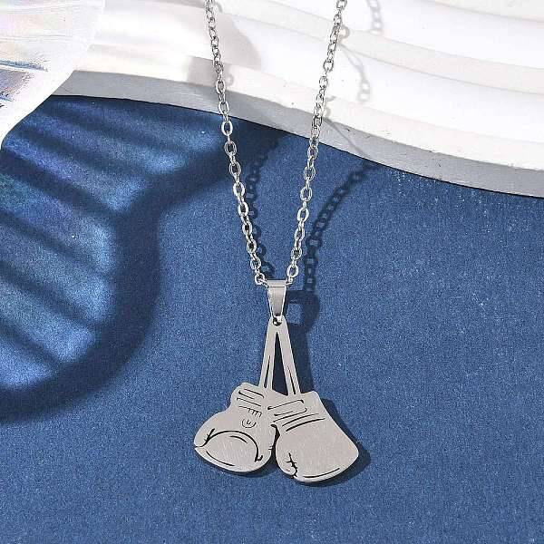 304 Stainless Steel Pendant Necklaces