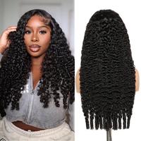 Lemoda 200% Density Full 13x6 SKINLIKE Real HD Lace Frontal Wigs Burmese Curly 13x4 Full Lace Frontal Water...