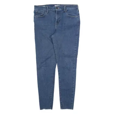 LEVI'S 720 High Rise BIG E Womens Jeans Blue Slim Skinny W31 L27