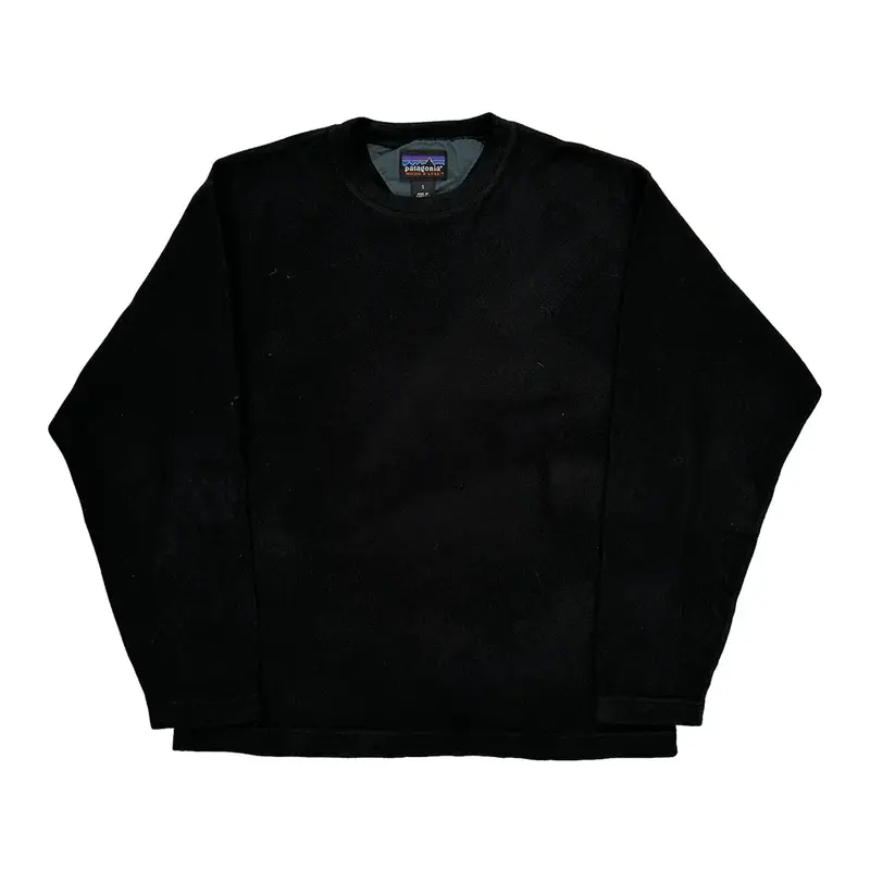 Made In Usa Micro D-Luxe Patagonia Fleece - Small Black Polyester