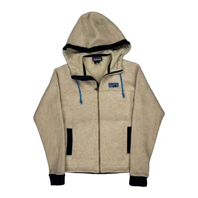 Patagonia Fleece Jacket - XS Beige Wool Blend