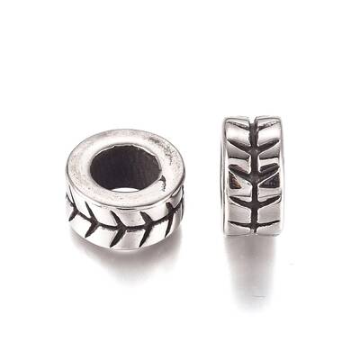 304 Stainless Steel European Beads