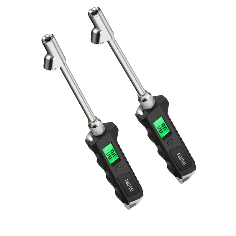 AstroAI Digital Tire Pressure Gauge 230 PSI Heavy Duty Dual Head Stainless Steel Made for Truck and RV with Backlit LCD and F...