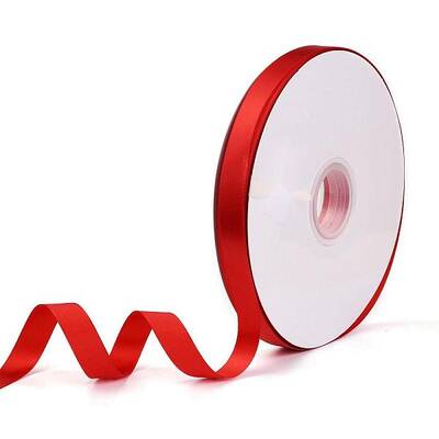 Single Face Solid Color Polyester Ribbon