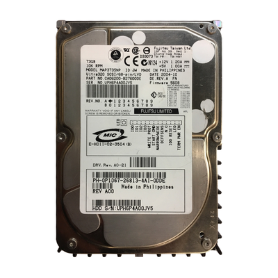 0P1067 Dell 73GB Ultra-320 SCSI 10000 3.5-inch Hard Drive