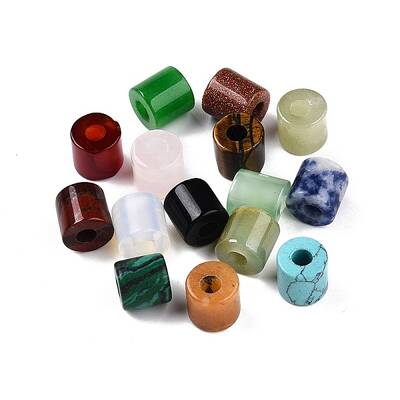 Natural & Synthetic Mixed Stone Beads