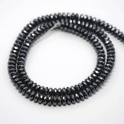 Non-magnetic Synthetic Hematite Beads Strands