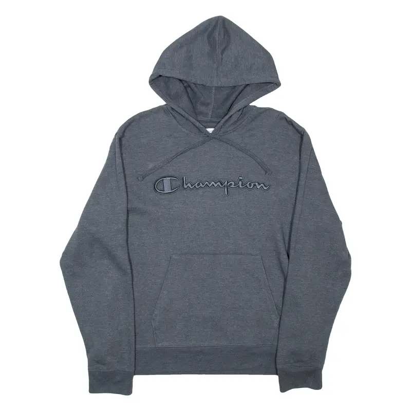 CHAMPION Elite Mens Grey Hoodie L
