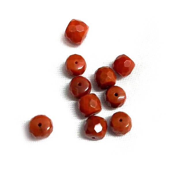Natural Red Agate Beads