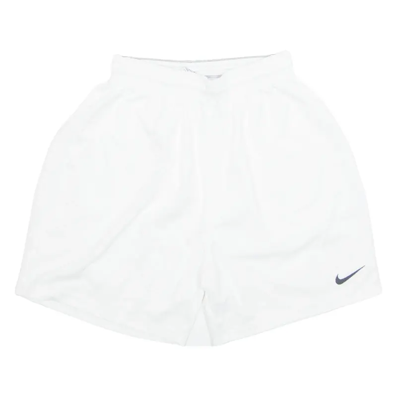NIKE Mens Sports Shorts White M W26