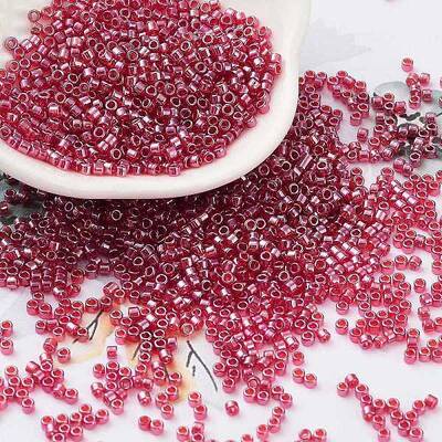 Transparent Colours Luster Glass Seed Beads