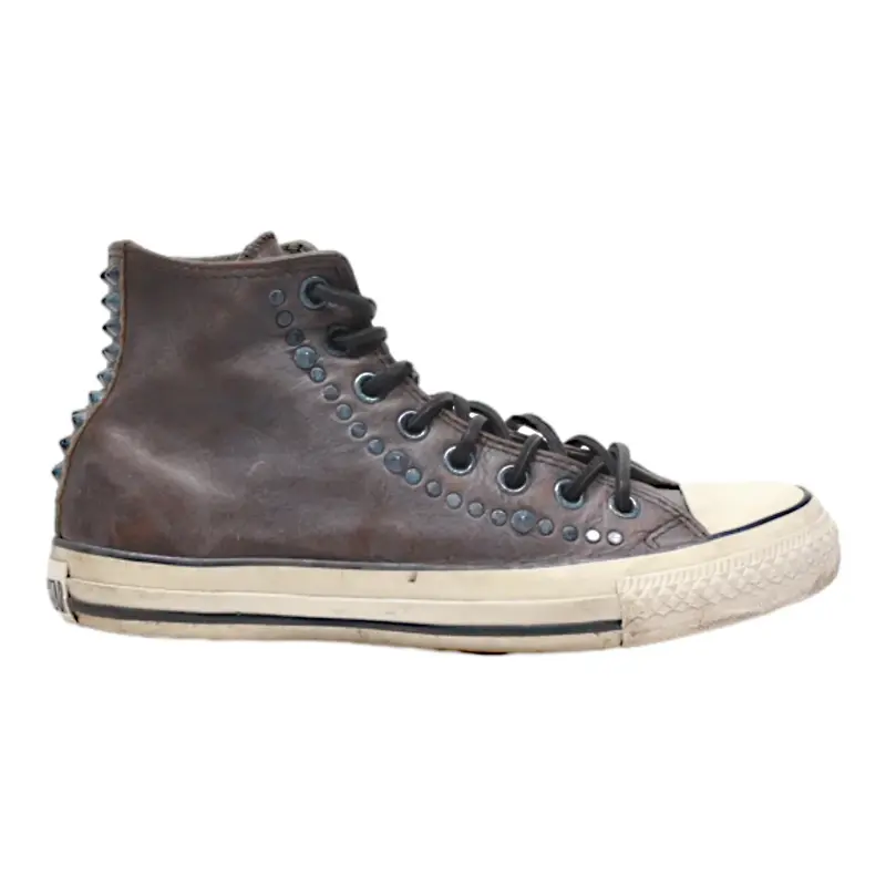 CONVERSE Chuck Taylor All Star High Top Trainers Brown Leather Womens UK 7