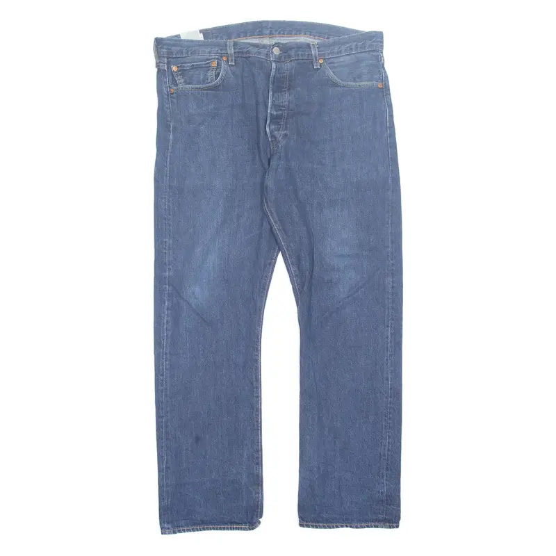 LEVI'S 501 BIG E Jeans Mens Blue Regular Straight W36 L30