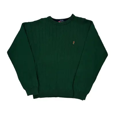 Chaps Ralph Lauren Jumper - Large Green Cotton