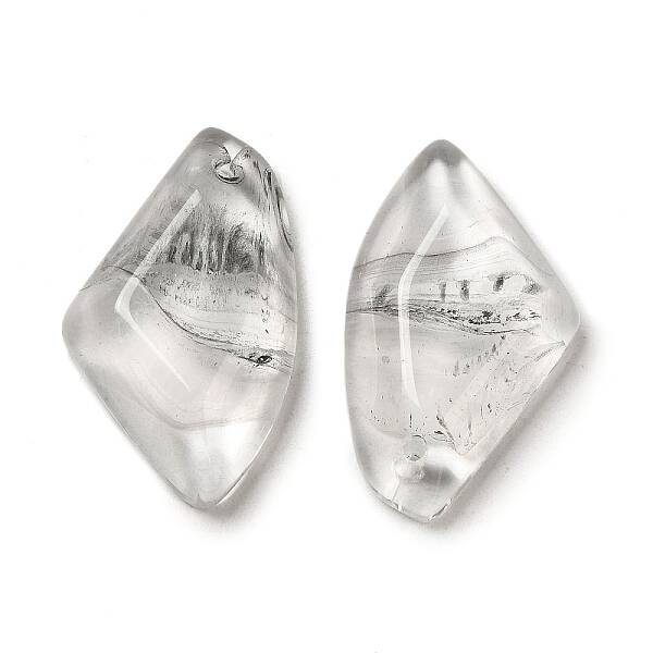 Transparent Glass Pendants