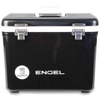 Engel 19 Quart Drybox/Cooler and Small Hard Shell Lunchbox