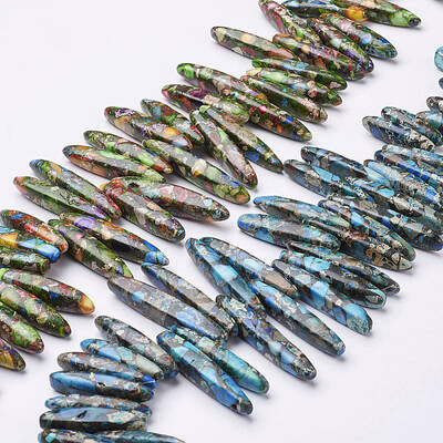 Natural Imperial Jasper Beads Strands