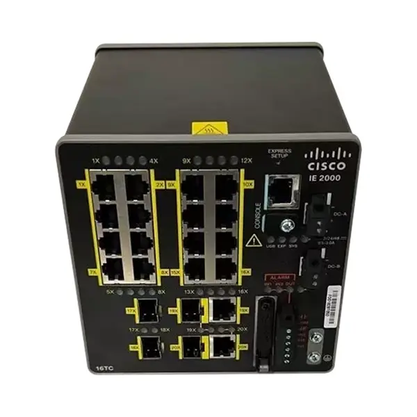 IE-2000-16TC-B Cisco IE-2000-16TC-B 18-Port + 4-Port SFP L2 Switch