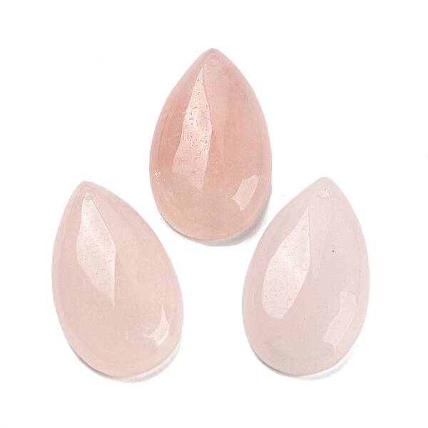 Natural Rose Quartz Pendants
