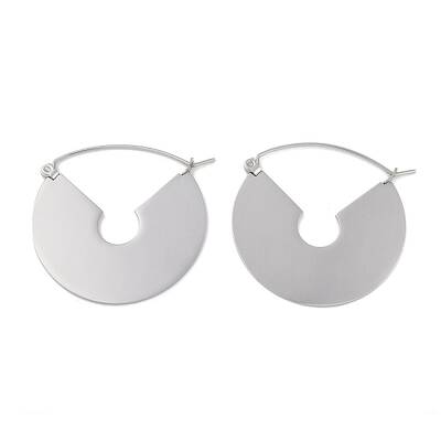 Non-Tarnish 304 Stainless Steel Hoop Earrings