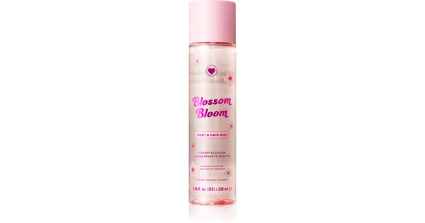 I Heart Revolution Scented Body and Hair Spray for Women Cherry Blossom and Pomegranate Color 236 ml