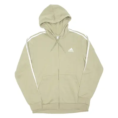 ADIDAS Womens Green Hoodie Full Zip XL