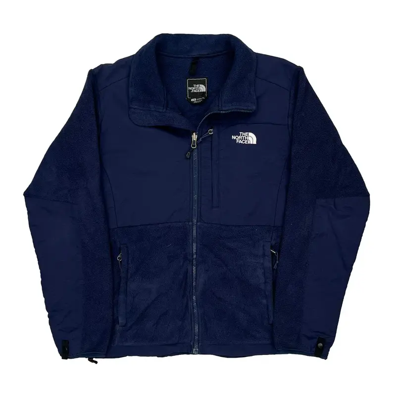 The North Face Fleece Jacket - Large Navy Polyester