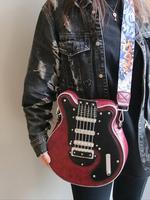 Street Style Guitar Design Purses, Crossbody Bag Women, Sling Purse, Gifts for Girlfriend, Slingbag, PU Leather Y2K Trendy Sh...