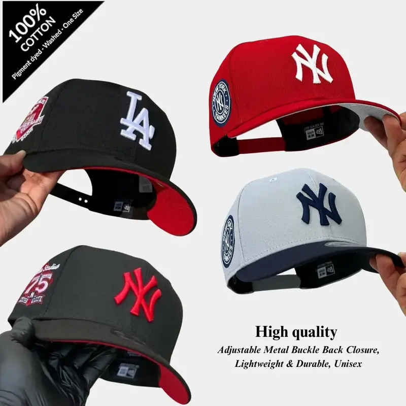 NY Yankees Hat & LA Dodgers – New Era 59FIFTY Fitted MLB Baseball Caps for Men | Limited Edition Urban Streetwear, Gorras p...