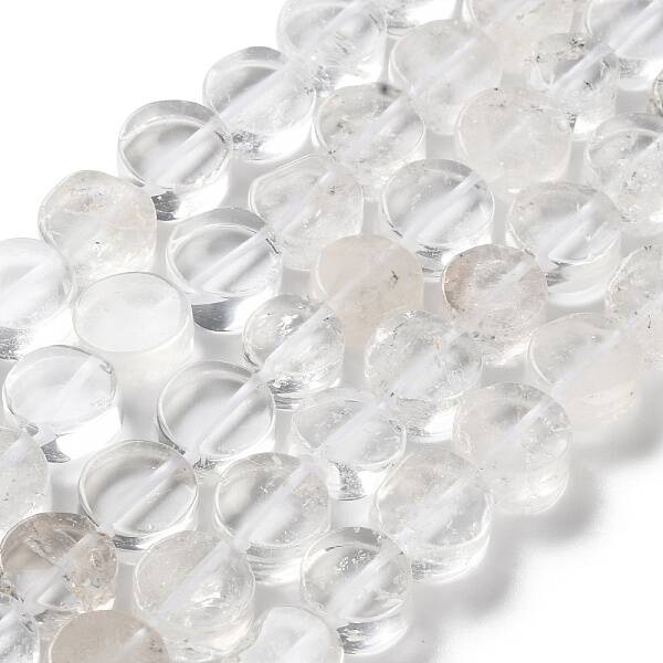 Natural Quartz Crystal Beads Strands