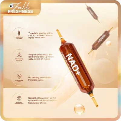 【FallFreshness】Perseek NAD for Anti-Aging – 1200mg Advanced Cellular Renewal | Enhances Skin, Energy & Focus – 10 Via...