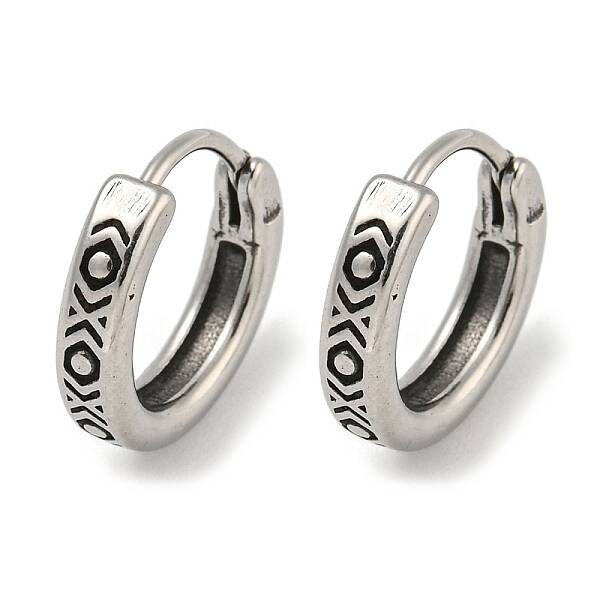 316 Surgical Stainless Steel Hoop Earrings