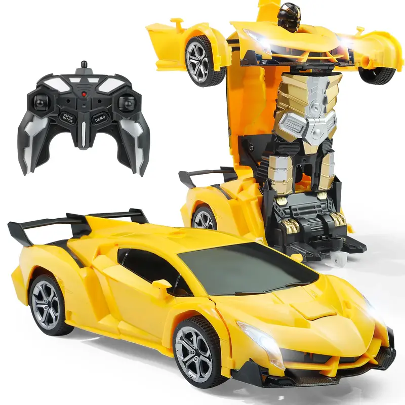 Remote Control Car - Transform Robot RC Cars, Toys for Kids 3-6 Years Old Boy Toddlers Gifts