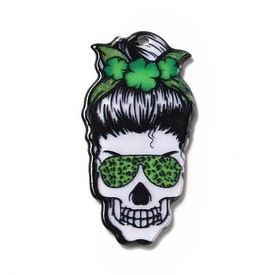 Halloween Printed Acrylic Pendants
