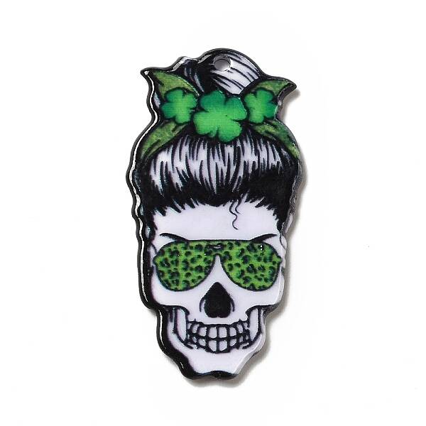Halloween Printed Acrylic Pendants